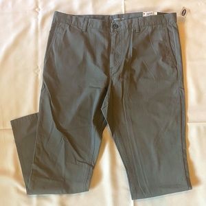 Men's Old Navy grey chino pants NWT size 38X30